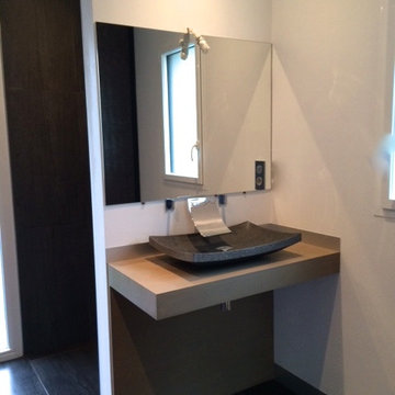 OUR CLIENTS' INSTALLATIONS WITH OUR TRENDY NATURAL STONE PRODUCTS