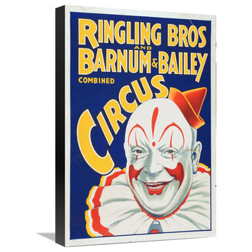 Circus Poster, Ringling Brothers And Barnum and Bailey, 1930S, 15x22