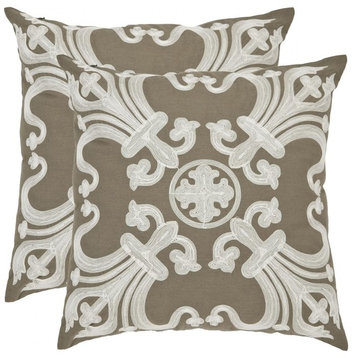 Collette Accent Pillow (Set of 2) - 22x22 - Green