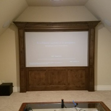 Projector Screens, Hardwired