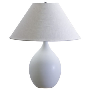House of Troy GS300 Scatchard 1 Light Title 20 Compliant Accent - White Matte