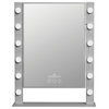 Cinematique XL Tri-Tone LED Makeup Mirror, Silver