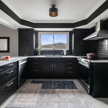 Dark & Moody Cabinets Bring Today’s Design Trends into the Kitchen