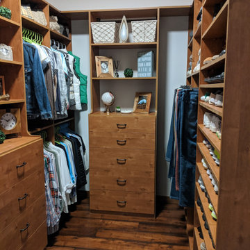 DIY walk in closets