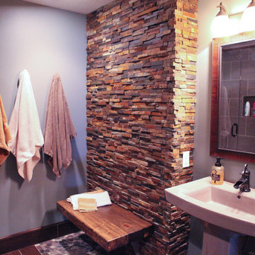 Chic Rustic Bathroom