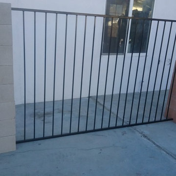 Wrought Iron security fencing