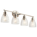 Kichler Lighting - Karmarie Wall Sconce 4 Light in Polished Nickel - Stylish and bold. Make an illuminating statement with this fixture. An ideal lighting fixture for your home.&nbsp