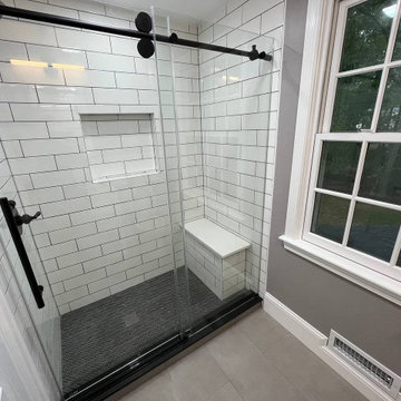 A Stunning Transformation: Two Bathroom Remodels and More in Dedham, MA