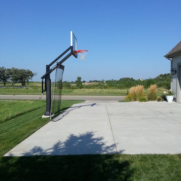 Christopher S's Pro Dunk Gold Basketball System on a 40x22 in Oregon, WI
