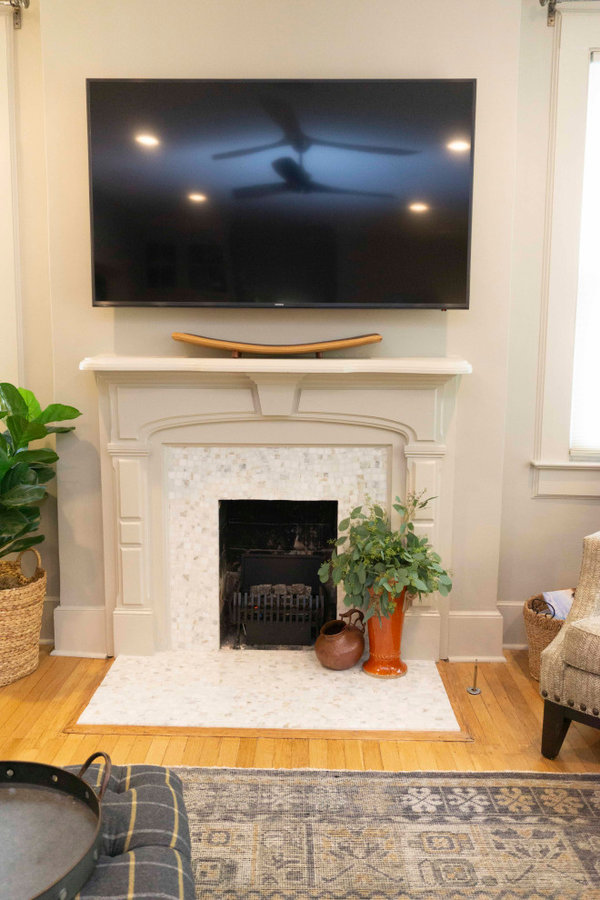 New tile surround