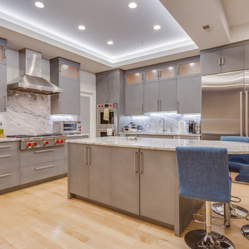 Two Level Condo Renovation with Roof Deck