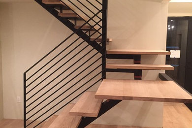 Inspiration for a staircase remodel in Austin