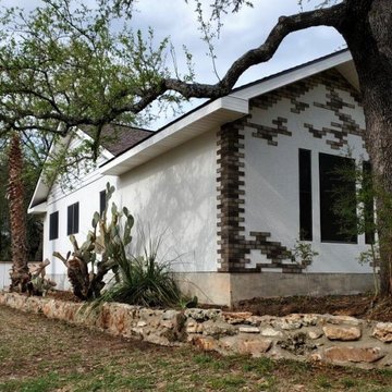 Natural Stone Flower Bed
