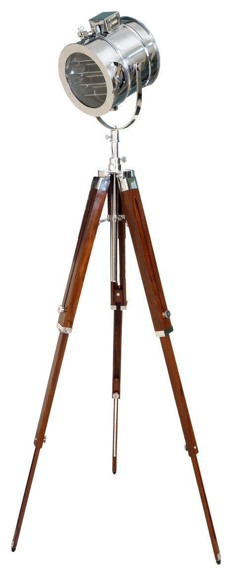 Avion Marine Signal Tripod Floor Lamp