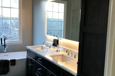 Inspiration for a modern bathroom remodel in DC Metro