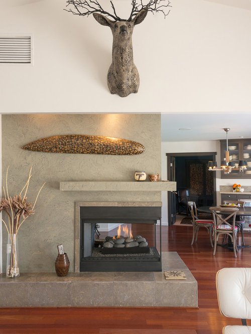Best Gas Fireplace Mantel Design Ideas & Remodel Pictures | Houzz - Gas Fireplace Mantel Photos