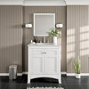 Eviva New Jersey 24" White Bathroom Vanity
