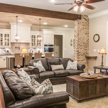 Family Room And Kitchen Separation