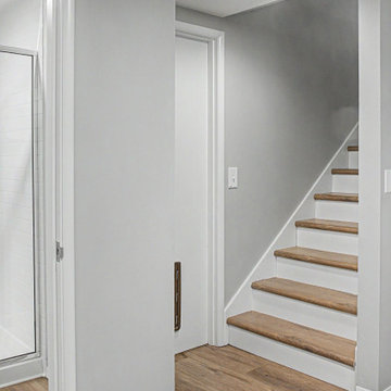 Southwest Portland Basement and Bathroom Remodel