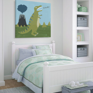 "Mite I" Painting Print on Wrapped Canvas