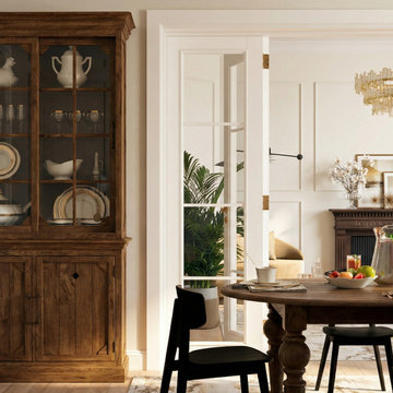 Classic interior Filled with Light and Comfort