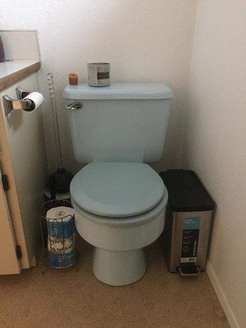 baby blue toilet & sink, replace or keep?