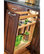 Wood Base Cabinet Utility Pull Out Organizer With Soft Close, 8.75"