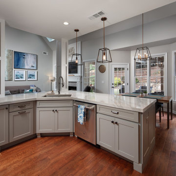 Brookhaven Modern Kitchen + Master Bath Remodel