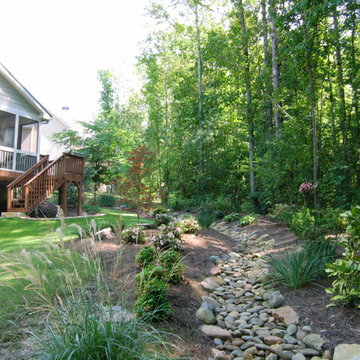Woodland Border Dry Creek Bed