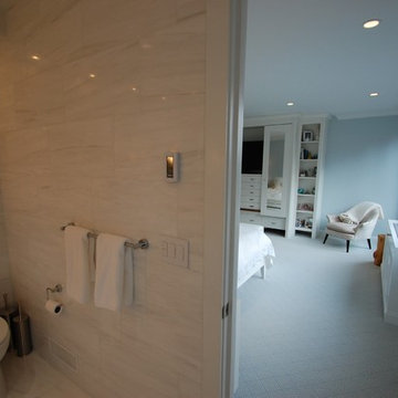 Master Bathroom + Master Bedroom