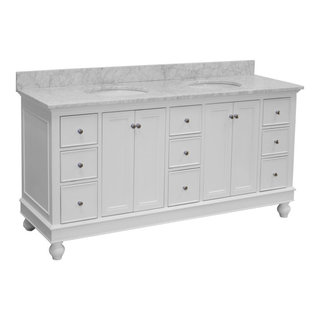 Bella 60-inch Single Vanity with Quartz Top