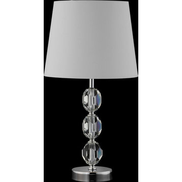 Brockton Table Lamp - Chrome