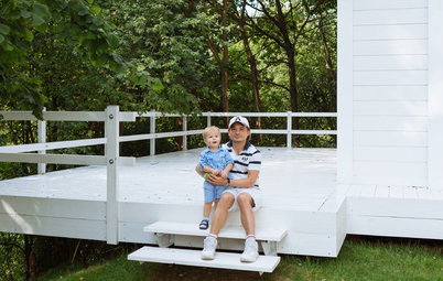 В гостях: Стеклянный дом на краю обрыва в Подрезково