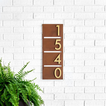 Wall Mounted Address Signs