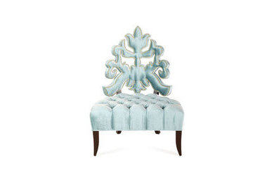 HAUTE HOUSE Arielle Tufted Accent Chair $2999 - FREE SHIPPING OR PICK UP