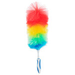 Superio Brand - Superio Rainbow Feather Duster - Rubber grip handle for comfort grip