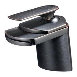 Ancona Single Handle Deck Mounted Bathroom Sink Faucet - Bathroom Sink Faucets