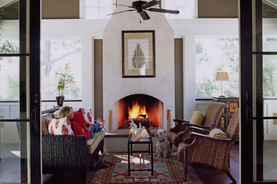 Beach style porch idea in Charleston
