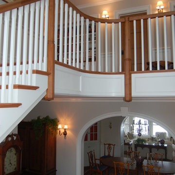 Straight to Radius Stair
