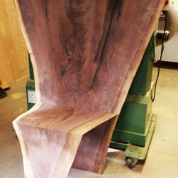 Stunning Walnut Entry Bench (progress shot) - Furniture