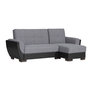 Gray Polyester/Black Leatherette