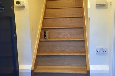 Inspiration for a traditional staircase in Cheshire.