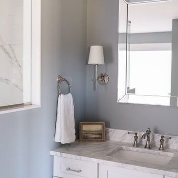 Pennsburg Transitional Master Bath, Closet & Interior Renovation