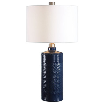 Uttermost Thalia Royal Blue Table Lamp 27716-1