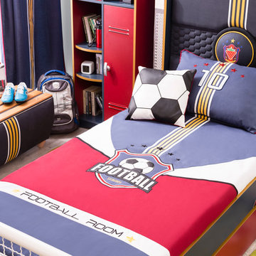 Soccer Kids Bedroom