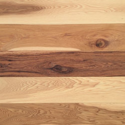 Hickory 5 3/16'' knotty grade oiled Horizon - Engineered Wood Flooring