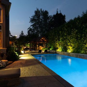 Markham Outdoor Lighting Redesign - View After Conscape