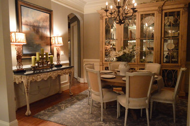 Transitional dining room photo in Other