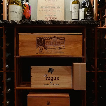 Lower Level Remodel with Wine Cellar in Wauwatosa