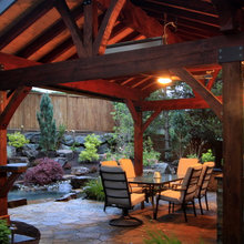 outdoor kitchen